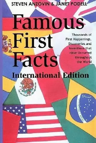 Famous First Facts cover