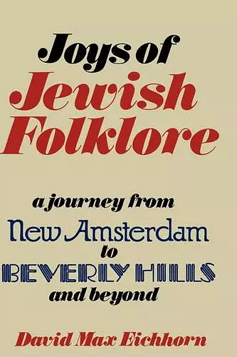 Joys of Jewish Folklore cover