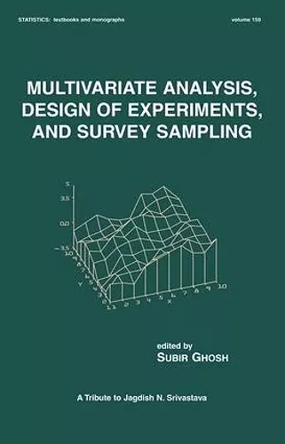 Multivariate Analysis, Design of Experiments, and Survey Sampling cover