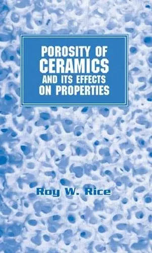 Porosity of Ceramics cover