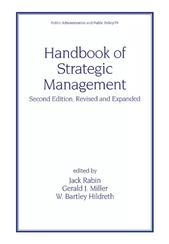 Handbook of Strategic Management cover