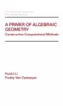 A Primer of Algebraic Geometry cover