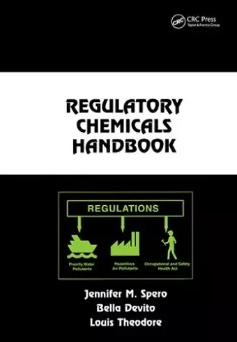 Regulatory Chemicals Handbook cover