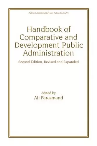 Handbook of Comparative and Development Public Administration cover