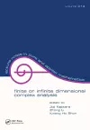 Finite or Infinite Dimensional Complex Analysis cover