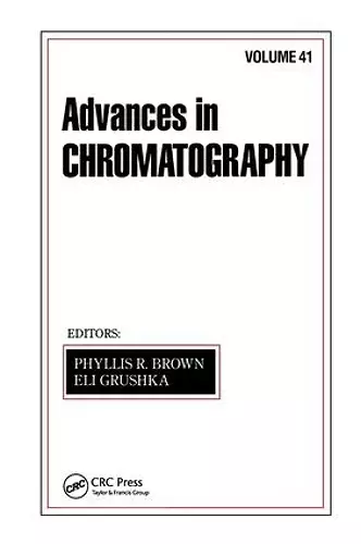 Advances in Chromatography cover