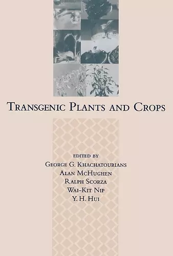 Transgenic Plants and Crops cover