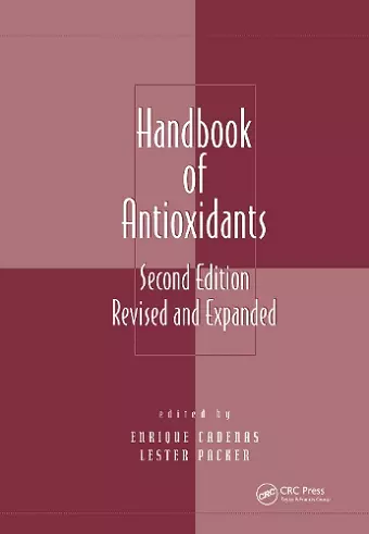 Handbook of Antioxidants cover