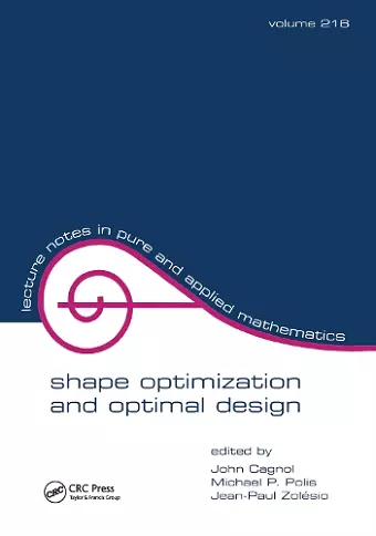 Shape Optimization And Optimal Design cover