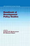 Handbook of Development Policy Studies cover
