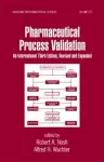 Pharmaceutical Process Validation cover