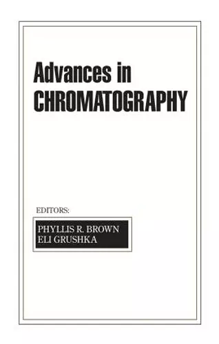 Advances in Chromatography cover