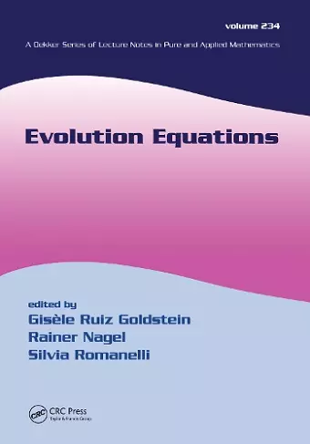 Evolution Equations cover