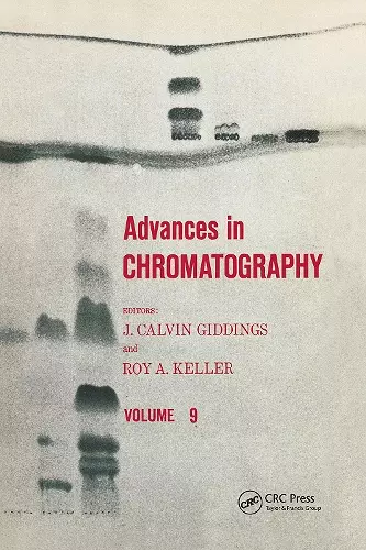 Advances in Chromatography cover