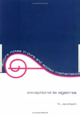 Exceptional Lie Algebras cover