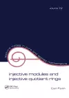 Injective Modules and Injective Quotient Rings cover