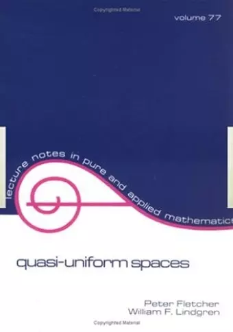 Quasi-Uniform Spaces cover