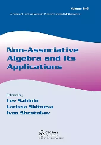 Non-Associative Algebra and Its Applications cover