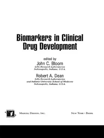 Biomarkers in Clinical Drug Development cover