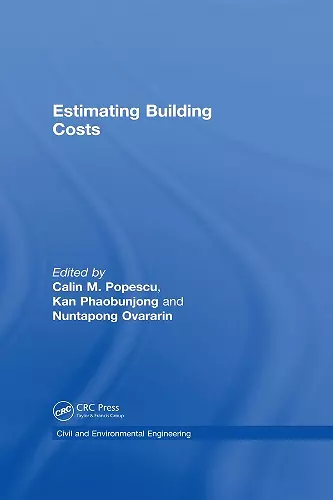 Estimating Building Costs cover