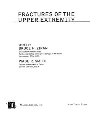 Fractures of the Upper Extremity cover