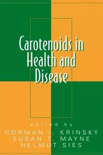 Carotenoids in Health and Disease cover