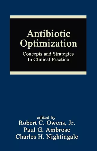 Antibiotic Optimization cover