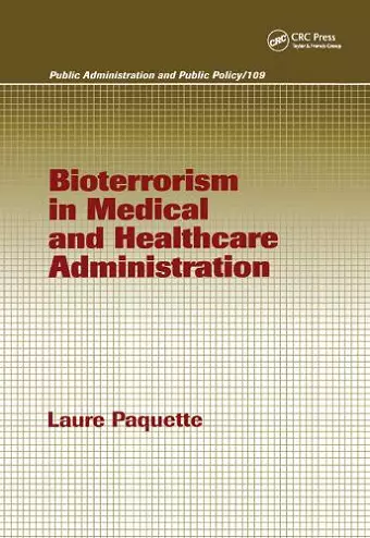 Bioterrorism in Medical and Healthcare Administration cover