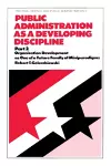 Public Administration as a Developing Discipline cover