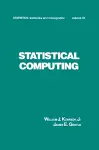 Statistical Computing cover