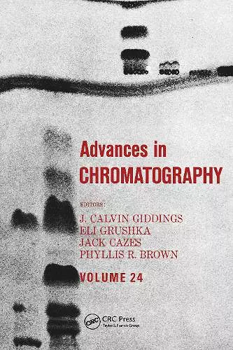 Advances in Chromatography cover