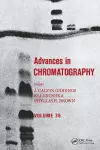 Advances in Chromatography cover