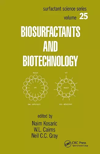 Biosurfactants and Biotechnology cover