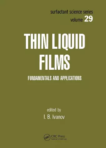 Thin Liquid Films cover