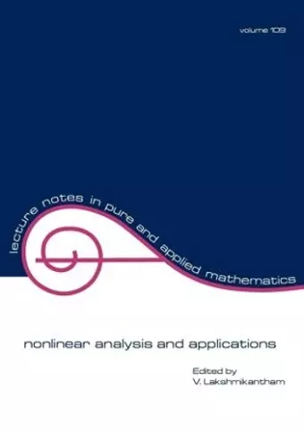 nonlinear analysis and applications cover