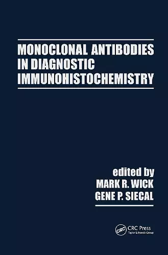 Monoclonal Antibodies in Diagnostic Immunohistochemistry cover