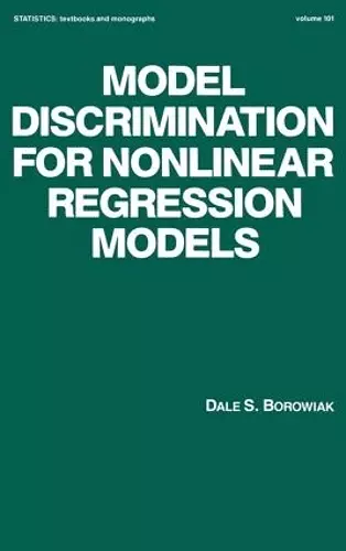 Model Discrimination for Nonlinear Regression Models cover