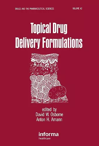 Topical Drug Delivery Formulations cover