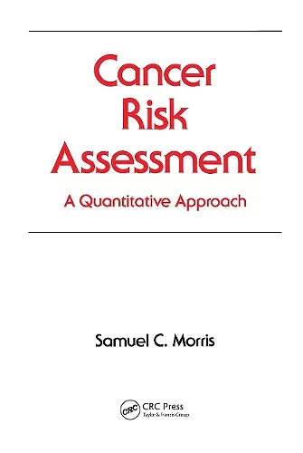 Cancer Risk Assessment cover