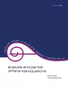 Analysis and Partial Differential Equations cover