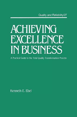 Achieving Excellence in Business cover