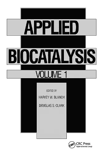 Applied Biocatalysis cover