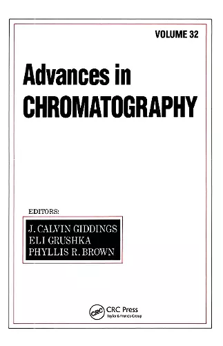 Advances in Chromatography cover