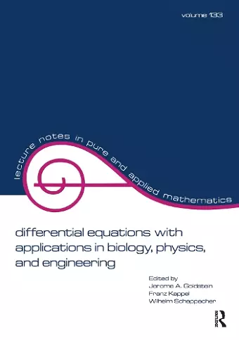 Differential Equations with Applications in Biology, Physics, and Engineering cover