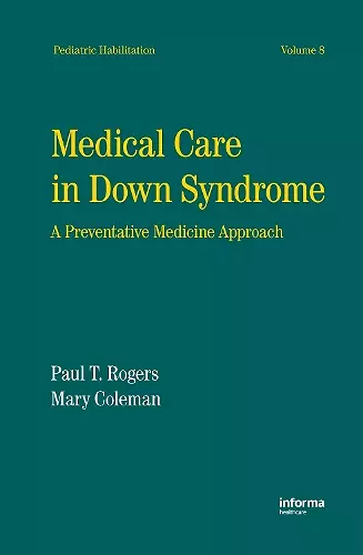 Medical Care in Down Syndrome cover