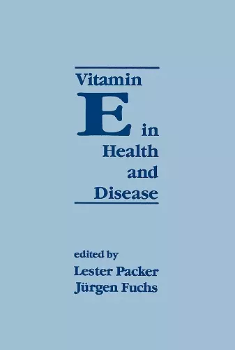 Vitamin E in Health and Disease cover