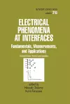 Electrical Phenomena at Interfaces cover