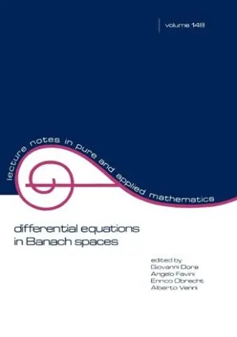 Differential Equations in Banach Spaces cover
