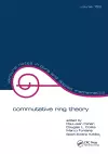 Commutative Ring Theory cover