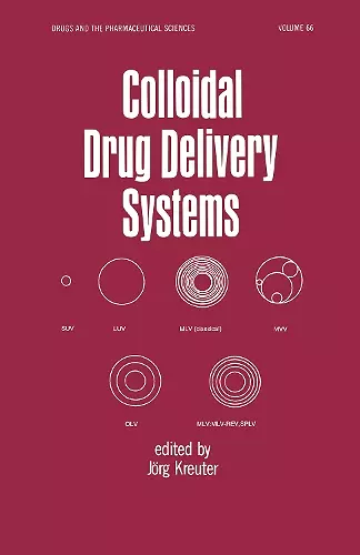 Colloidal Drug Delivery Systems cover